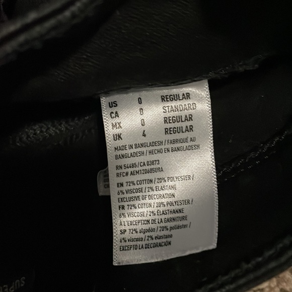 AMERICAN EAGLE black jeans - Picture 3 of 3